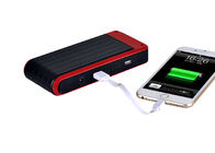 Portable ABS Car Jump Starter Power Bank With Polymer Cell 7800mAh , Flashlight