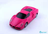 Sporty Pink 6000mAh Gift Ferrari Car Shaped  Power Bank For iPhones, Tablets