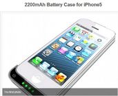 Hot wholesale New 2200mAh Battery Case Protection Backup Power Bank Charger for Iphone 5