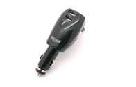 2 in 1 Universal USB Mobile Car Charger 5V 3.0A Low Temperature , Short Circuit