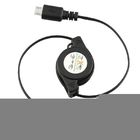 3-in-1 1Amp Micro Universal USB Charger Kit Black / White For HTC Cell Phone