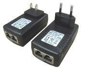 24W 24V1A 240V AC Poe Power Adapter , Single Port Poe Power Supply