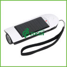 Black / White Universal Portable Solar Charger Mobile Phone Solar Power Bank Charger