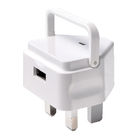 UK 2-port Universal USB Travel Charger 2.1a Output , iPhone4S 5C 5S Samsung