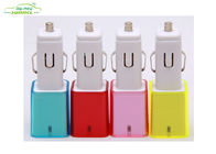 Colorful 5V 1000MA Car Cigarette Lighter Plug Socket For iPhone / SamSung