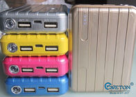 12000mAh Suitcase Backup Power Bank , Dual USB Universal Portable Power Bank