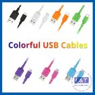 Colored Micro Smartphone USB Data Transfer Cable Hi-Speed 2-in-1