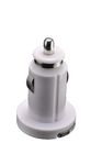 White Matte1200 Ma CA40 1.2a 12 - 24V Apple iPhone Car Chargers For Mobile Phones CE, FCC