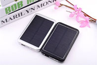 8000mAh Andriod Smart Phones Portable Solar Power Bank for Mobiles , Aluminium Alloy