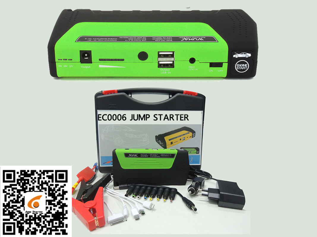 16800mAH car jump starter power bank charger cell phone auto With safety hammer and Emergency blade