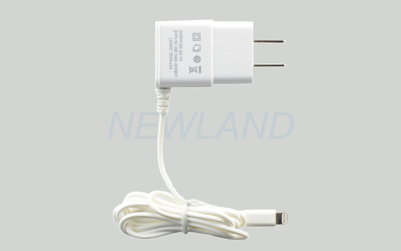 Fast Charge White iPhone 5s iPhone Travel Charger With 1.2M pure copper wire
