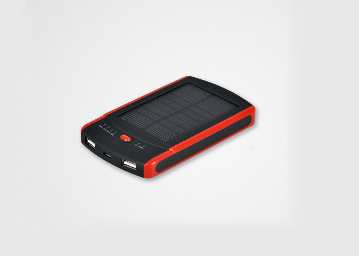 6000mAh Polymer External Battery Portable solar Power Bank For Laptop And Mobile