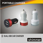 ALUMINUM MINI DUAL USB CAR CHARGER/Iphone charger/car accessories