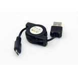 Retractable micro usb cable charger cables