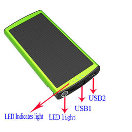 8000mAh portable solar power banks high efficiency power charging