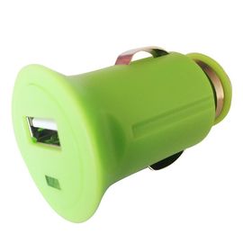 Light Green Mini USB Car Chargers Portable 1.2A Micro With Single USB