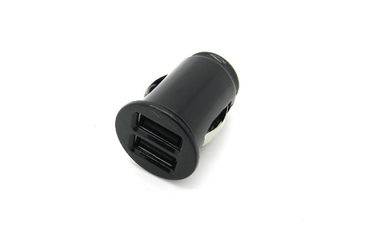 Universal Car Cigarette Charger Black Regulated , EU US Plug