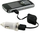 Mini USB Apple iPhone Car Chargers White Power For Apple iPhone 4 / 4G / 4S