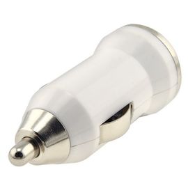 Mini USB Apple iPhone Car Chargers White Power For Apple iPhone 4 / 4G / 4S