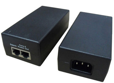 24V 2A 48W Switch Mode EU Poe Power Adapter RJ45 UL / CE Approval