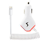 Heavy Duty Dual USB Car Charger Cable For Micro Phone Samsung HTC LG