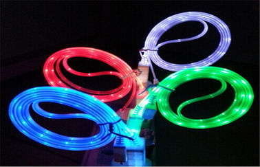 Electro luminescent Products EL Chasing Wire Charge Cable For Cell Phone