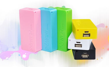 5200mAh Rectangle Black External Portable Power Bank For Mobile Devices