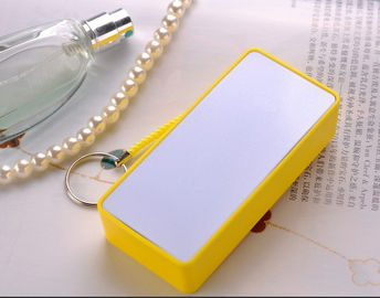 5200mAh Rectangle Black External Portable Power Bank For Mobile Devices