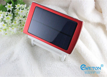 Rectangle 8000mAh Universal Solar Double USB Power Bank For Smartphone