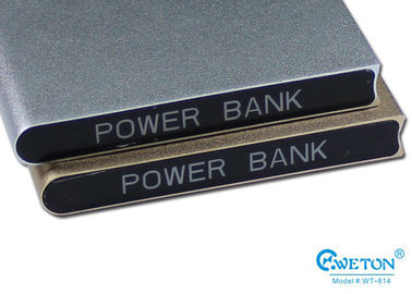 Compact Slim 4400mAh Gift Power Bank , MP3 / MP4 / PC Portable Mobile Power Bank USB 18650