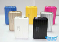10000mAh Suitcase Gift Power Bank , Dual USB Fast Charging Power Bank