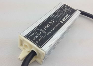 10 W AC TO DC LED Waterproof Power Supply , Metal Shell Flexible Strips Power Supply