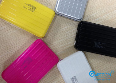 10000mAh Suitcase Gift Power Bank , Dual USB Fast Charging Power Bank