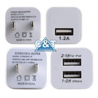 Dual Port 3.1A Usb Ac Power Adapter 2-Tone Home Iphone 6 Wall Charger