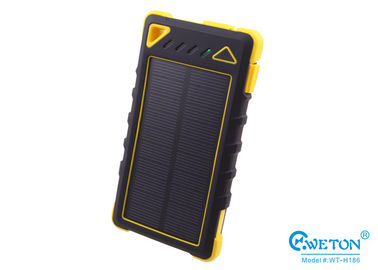 Waterproof Dustproof Shockproof Solar Gift Power Bank 8000mAh For Outdoor Use