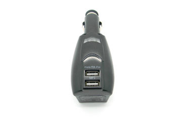 Low Temperature Short Circuit Universal USB Car Charger 5V 3.0A Dual USB Port