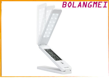 Touch Sensor LCD Calendar USB LED Table Lamp Rechargeable / Cordless LED Desk Lamp