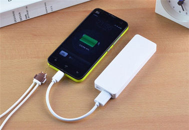 Fashion White Slim Gift Power Bank 3000mah Small Pocket Charger for Smartphone iPad mp4