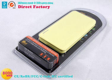 Custom Logo Printed Wallet Power Bank / High Capacity Back-up Battery Charger for Smartphone