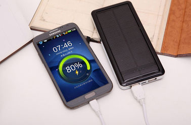 12800mah Portable Solar Power Bank for Mobile Phone / Tablets with Li-Polymer Battery