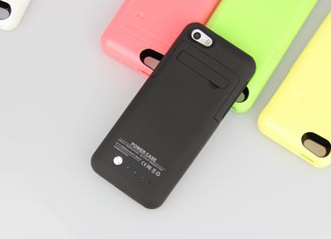 External Battery Backup Power Bank Charger Case Cover for iPhone 5 2200mAh