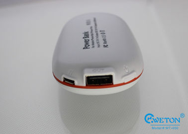 Bean shaped Backup Power Bank for Cell Phones , External Battery Charger