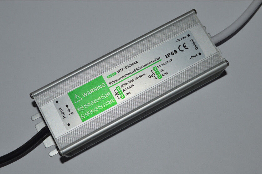 High Power Factor Constant Voltage Waterproof PFC Led Driver 90W 2.4A