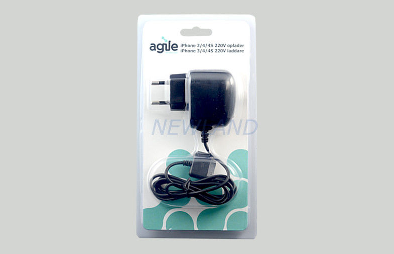 White And Black EU iPhone Travel Charger Battery Wall Charger For iPhone5s / 6