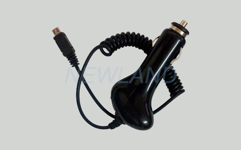 1.5M cable 0.5a Smartphone Car Charger Black Micro Usb For Nokia / Motorola v8